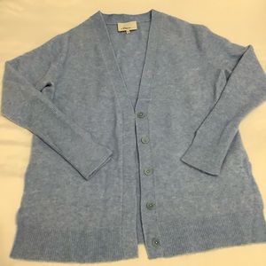 Phillip Lim Wool-Blend Cardigan blue XS (W704)